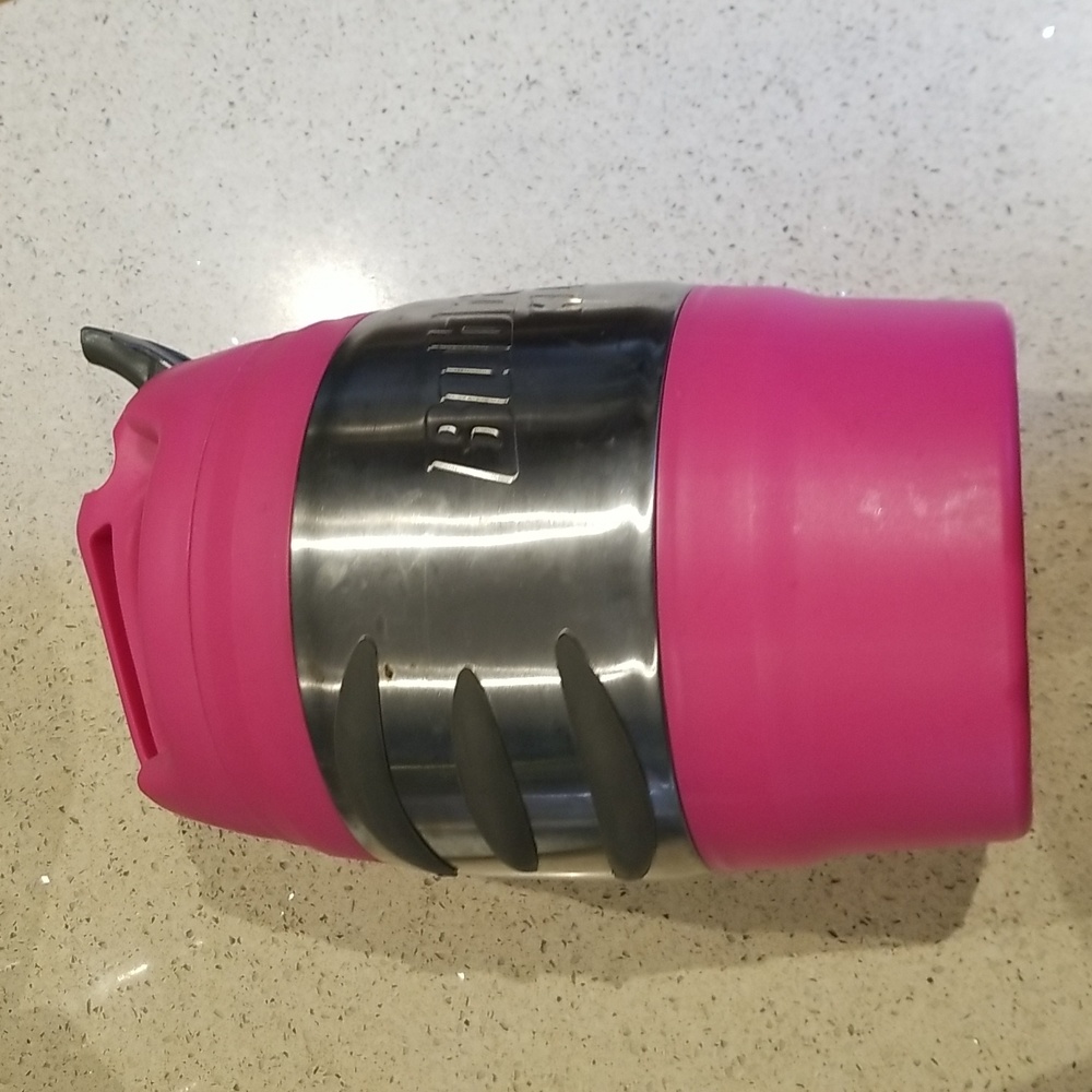 Bubba Keg 72oz beverage jug in pink screw top lid w/flip dispenser NWOTS